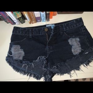 Show Me Your MuMu Jean Shorts